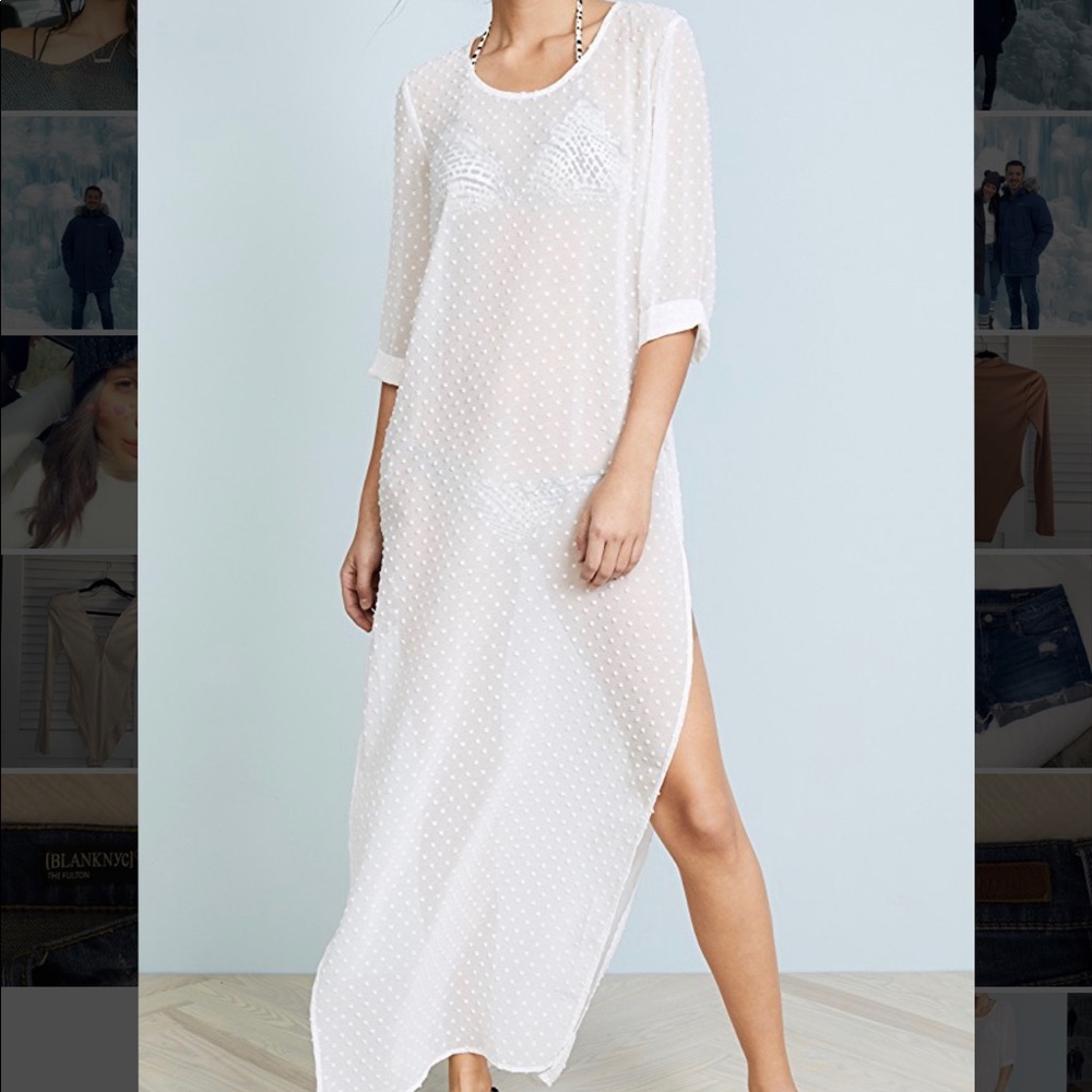 Tavik White Beach Coverup SOLD OUT ON SHOPBOP!